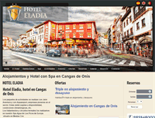 Tablet Screenshot of hoteleladia.es